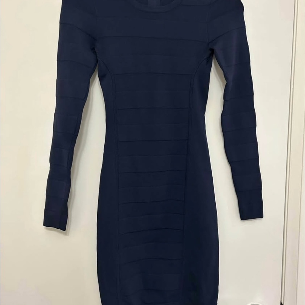 FRENCH CONNECTION perfect classic navy dress - size 4 (fits size 2) - paid $198